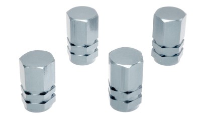 Set capacele auto Automax pentru ventil hexagon silver, 4 buc. AutoDrive ProParts foto