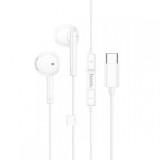 Handsfree USB-C HOCO M95, Alb