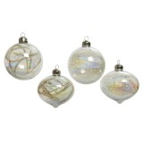 Cumpara ieftin Glob decorativ - Bauble Glass Iridescent Dried Flowers / Grasses - mai multe modele | Kaemingk