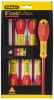 Stanley 0-65-441 Set 6 surubelnite FATMAX izolate, drepte, PH, tester tensiune ProAdvanced PowerfulTools
