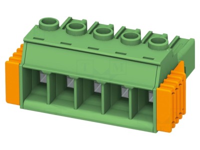 Conector regletă deconectabilă 2 pini, 7,62mm foto