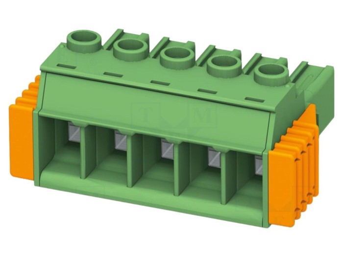 Conector regletă deconectabilă 2 pini, 7,62mm