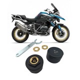 Set 2x senzori presiune roti motociclete &ndash; monitorizare Bluetooth TPMS pentru tableta / navigatie