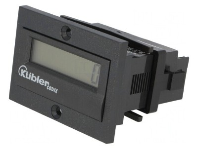 Contor electronic LCD IP65 cu contacte foto