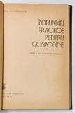 INDRUMARI PRACTICE PENTRU GOSPODINE de ELENA M. HEROVANU , 1976