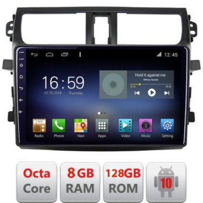 Navigatie Suzuki Celerio 2014-2021 Android radio gps internet Octa Core 8+128 LTE KIT-celerio+EDT-E609 CarStore Technology foto