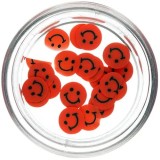 Cumpara ieftin Decorațiuni unghii fimo roșii - smiley tăiate, INGINAILS