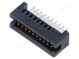 Conector PCB-PCB tată 20 pini 1,27mm TFM argintat - SAMTEC