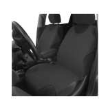 Set huse auto tip maieu, 2 buc gri din bumbac