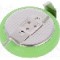 Baterie moneda, 3V, litiu, 120mAh, PANASONIC - BR1632A/HAN