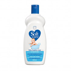 Lotiune de baie fara sapun Blue Soft Care 500ml foto