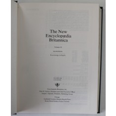 THE NEW ENCYCLOPAEDIA BRITANNICA , VOLUME 18 , 1994