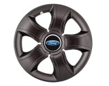 Cumpara ieftin Set 4 capace roti Bis Negru R16 pentru gama auto Ford, Autohelix MSA