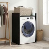 vidaXL Dulap pentru mașina de spălat Stejar Negru 67,5 x 48 x 97 cm 8006817