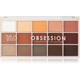 MUA Makeup Academy Professional 15 Shade Palette paletă cu farduri de ochi culoare Obsession 12 g
