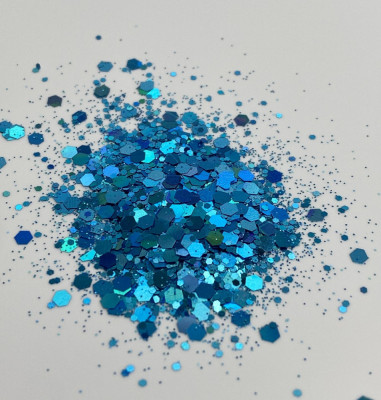 Chunky Glitter Light Blue foto