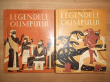 Alexandru Mitru - Legendele Olimpului 2 volume (1960, ilustratii de C. Condacci)