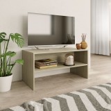 VidaXL Dulap TV, stejar sonoma, 80x40x40 cm, lemn prelucrat