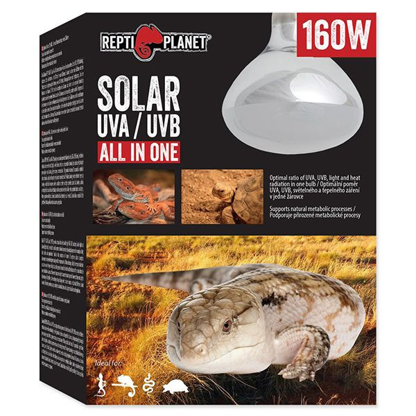 Bec REPTI PLANET Solar UVA &amp;amp; UVB 160W