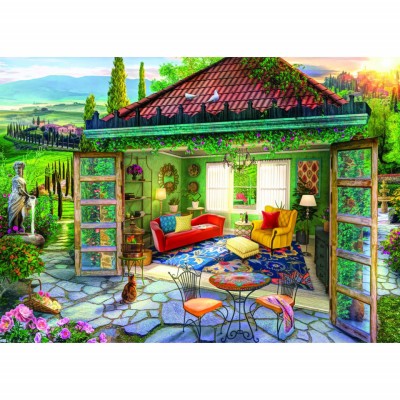 Puzzzle Oaza Toscana, 1000 Piese foto