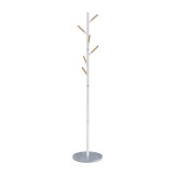 Cumpara ieftin Cuier tip pom Ponziele Pako World Alb 37x37x174 cm