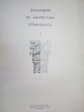 DOCUMENTE DE ARHITECTURA ROMANEASCA NR. 3 1952