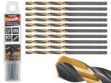 Set burghie HSS pentru metal, 1.50 mm, 10 bucati, Tvardy T02015