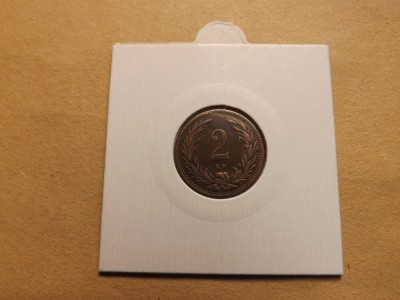 Ungaria 2 Filler 1895 - C 1 foto