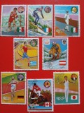 PARAGUAY, SPORT - SERIE COMPLETĂ ȘTAMPILATĂ