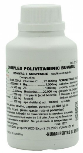 Complex polivitaminic Buvabil 100 ml