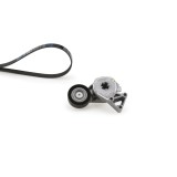 GATES K046DPK1195 Micro-V&reg; Kit Set curea transmisie cu caneluri