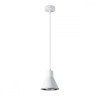 Lampă Suspendată Tazila Alb Oțel 1 Bec Cu Design Modern De Interior