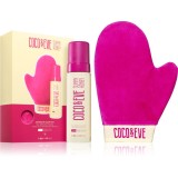 Coco &amp; Eve Sunny Honey Ultimate Glow Kit spumă auto-bronzantă cu mănușă aplicatoare Medium (new pack) 200 ml