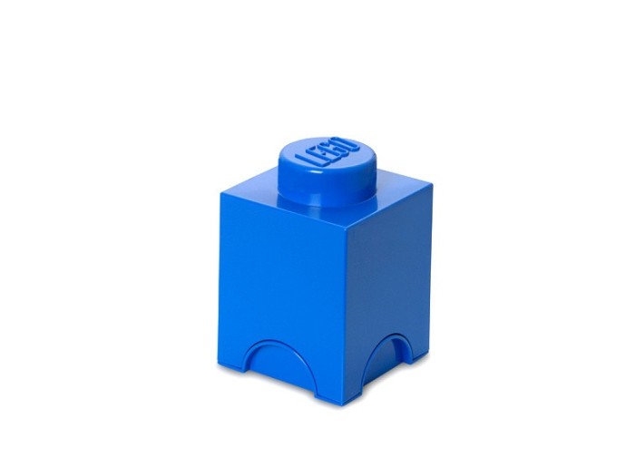 Cutie depozitare LEGO 1 albastru inchis