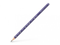Creion grafit HB Dinozauri Faber-Castell, triunghiular, albastru