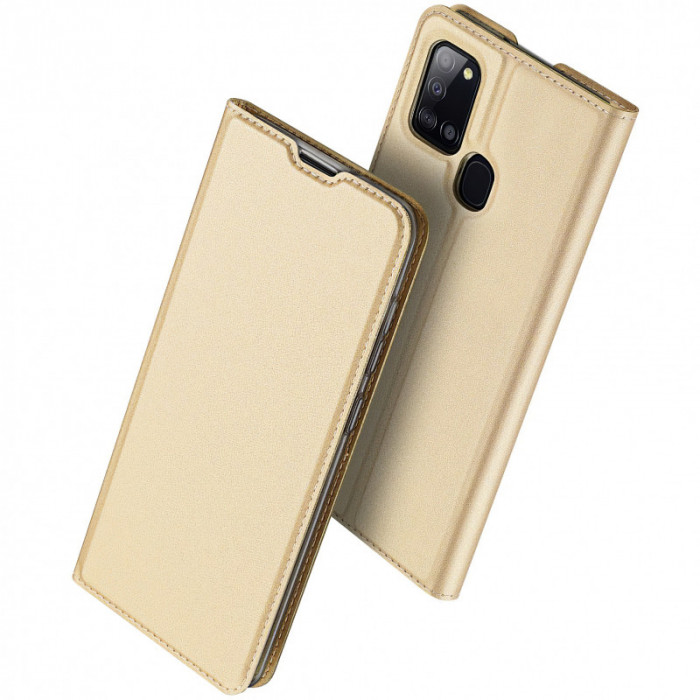 Husa Poliuretan DUX DUCIS Skin Pro pentru Samsung Galaxy A21, Aurie