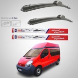 Cumpara ieftin Ștergătoare Nissan Primastar X83 Van L1H2 (2001&ndash;2006) Flat | Set față &ndash; TeamCar&reg;
