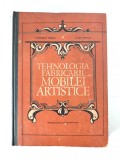 TEHNOLOGIA FABRICARII MOBILEI ARTISTICE, Manual pentru scoli profesionale 1977