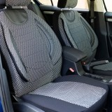 Cumpara ieftin Set huse scaune textil si piele ecologica Opel Astra H Hatchback (2004-2014) GRI