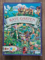 (T) Joc de societate Rate-Garten / Gradina ghicitorilor, board game imba germana