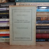 GEORGE BERKELEY - PRINCIPIILE CUNOSTINTEI OMENESTI , 1938