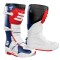 Cizme Enduro MX Shot Race 4 White Blue Red