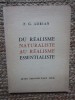 Du r&eacute;alisme naturaliste au r&eacute;alisme essentialiste - P.G. ADRIAN, 1965, ARTED, Carte Franceza
