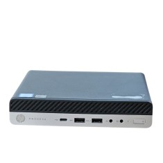 Unitate PC Second Hand, HP PRODESK 600 G3 MINI PC, Procesor I5 7500T, Memorie RAM 8 GB, SSD 256 GB NVME, Windows 11 Pro, Stare Buna