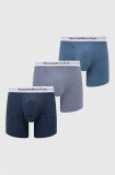 Abercrombie &amp; Fitch boxeri 3-pack barbati, culoarea albastru marin, KI114-4001-200