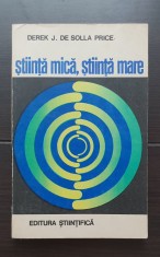 Știința mică, știința mare - Derek J. De Solla Price