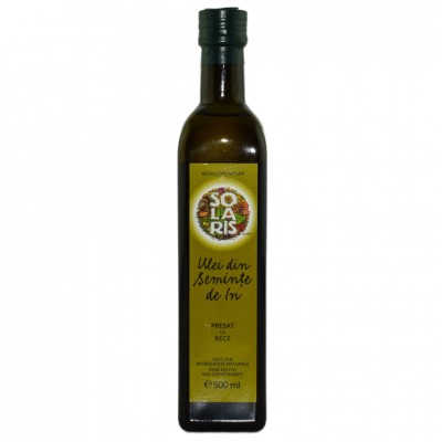 Ulei seminte in presat la rece 500ml Solaris foto