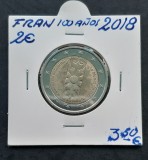2 Euro &quot;Bleuet de France&quot;, 2018, Franta - A 3228, Europa