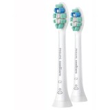 Rezerve periuta de dinti electrica Philips Sonicare C2 Optimal Plaque Defence HX9022/10, 2 buc, standard, Alb