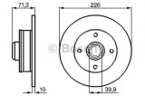 Disc frana VW VENTO (1H2) (1991 - 1998) BOSCH 0 986 478 331